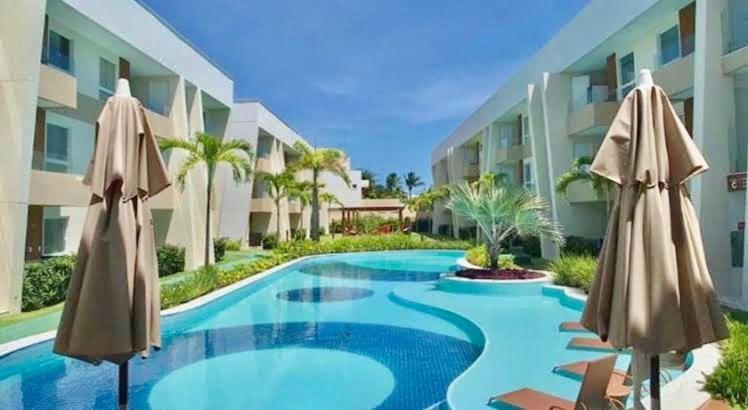 Guarajuba - Porto Smeralda 2 Suites Camaçari Eksteriør billede